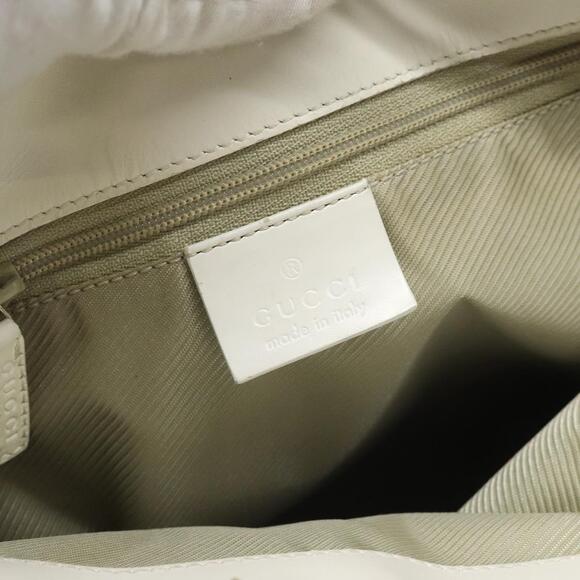 GUCCI GG Canvas Tote Bag Light Blue Gold 002 002 - Picture 15 of 16